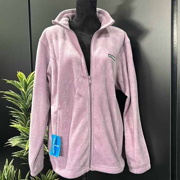 Columbia Mount Cannon Feece,full zip,regular fit,hip pockets,draw cord hem line - Picture 2 of 8